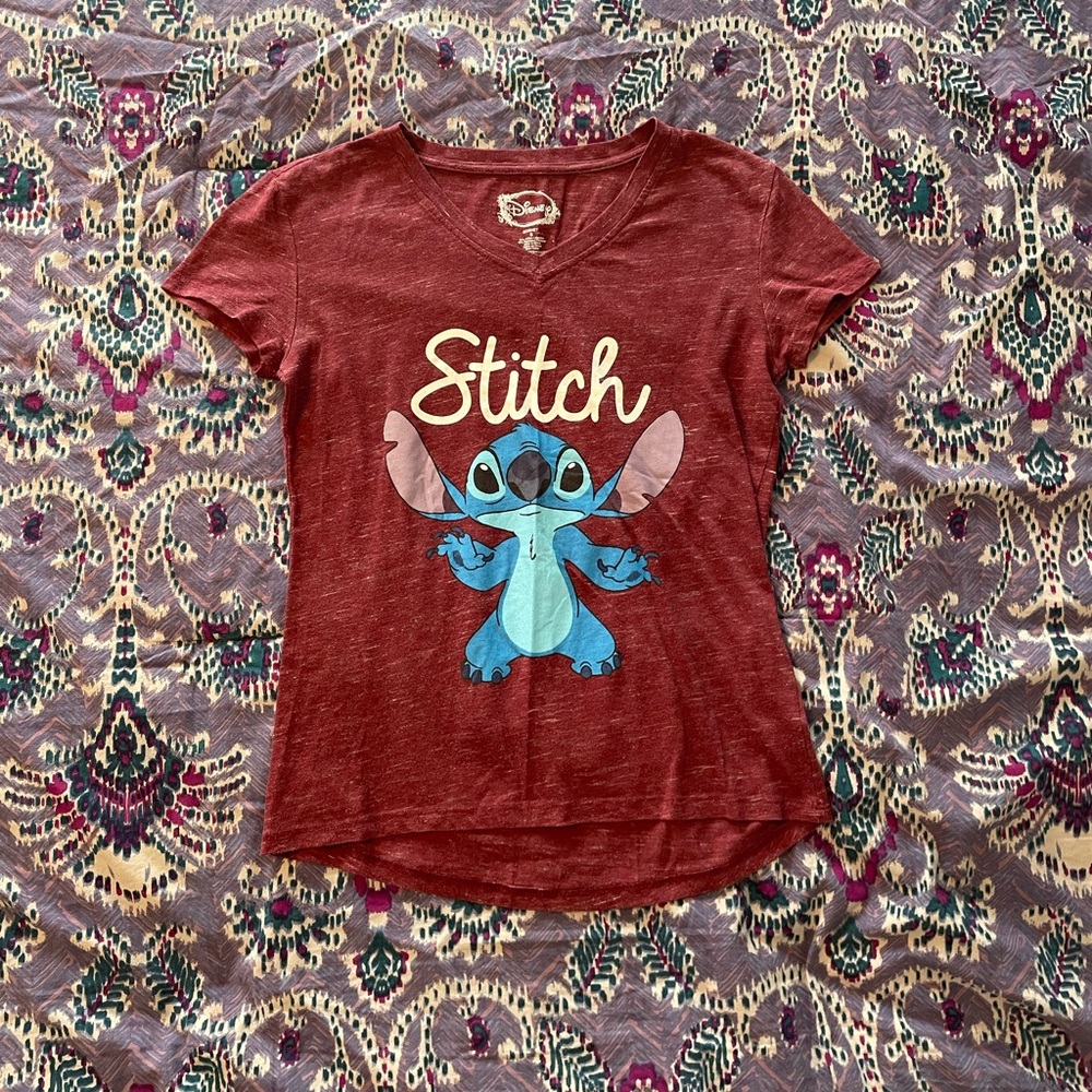 Official Disney Stitch womens tshirt